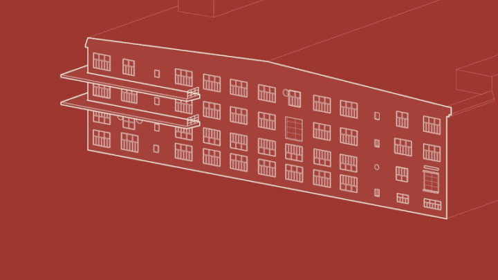 BIM建筑|华谊万创·新所迷宫墙 / 行之建筑设计事务所