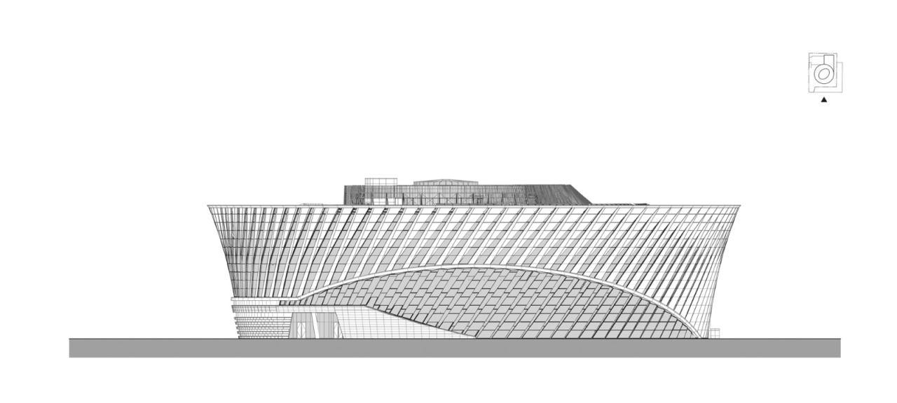 BIM建筑|地面‘涡轮机’，韩国国立航空博物馆 / Haeahn Architecture