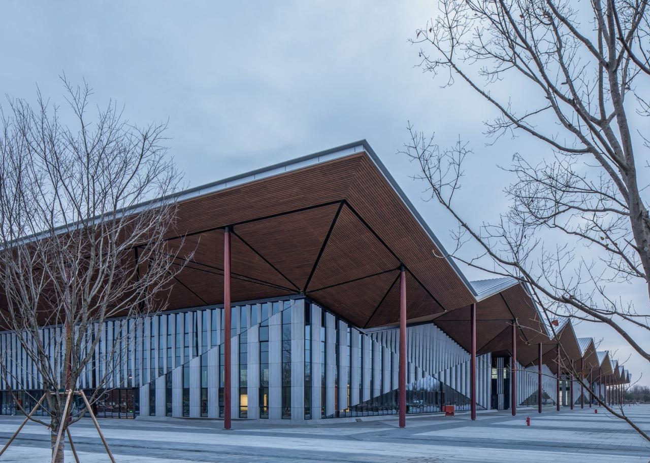 BIM建筑|第十届中国花博会复兴馆 / 华建集团上海建筑设计研究院