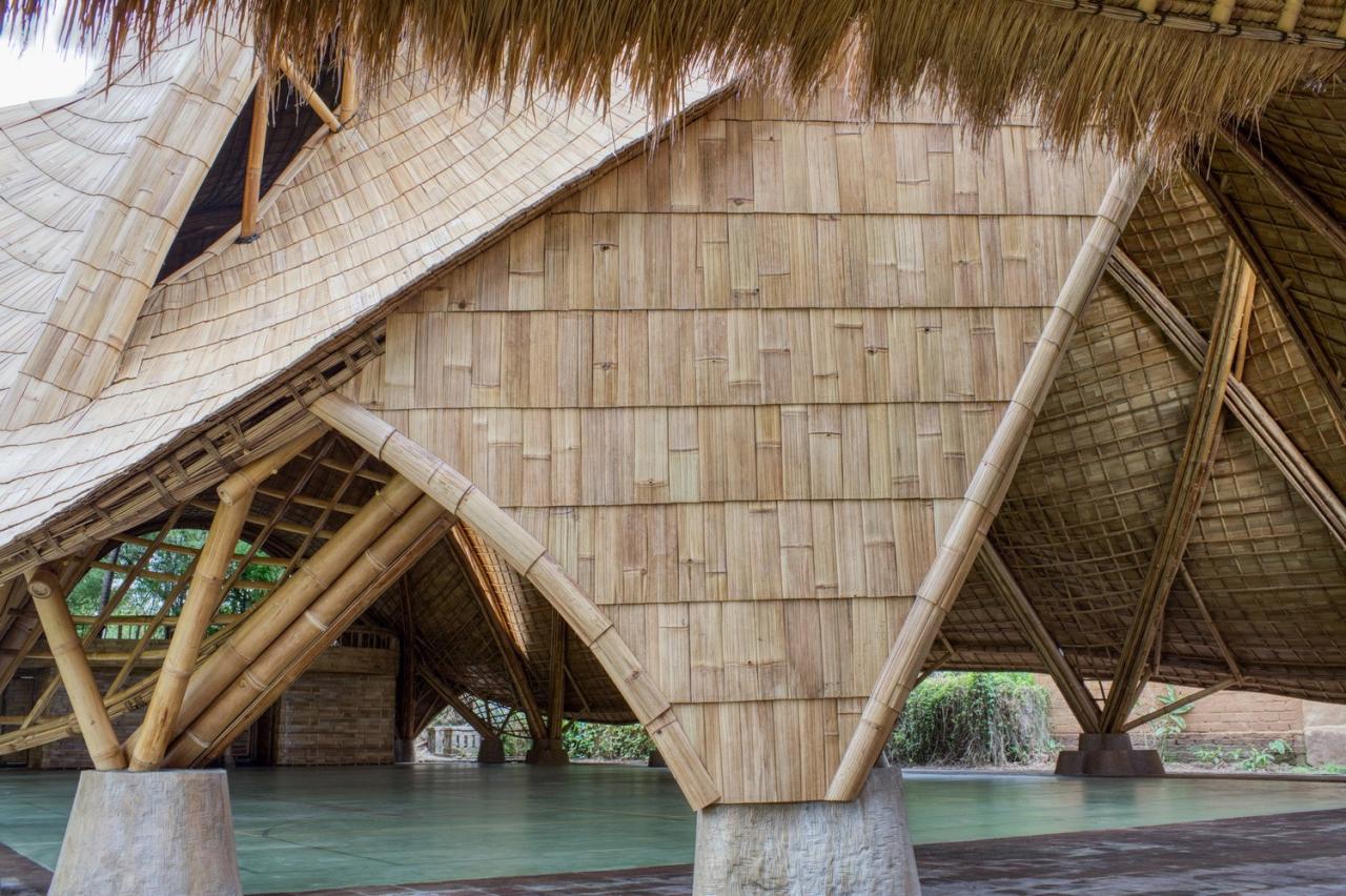 BIM建筑|最小结构最大空间，竹装置“弧” / IBUKU