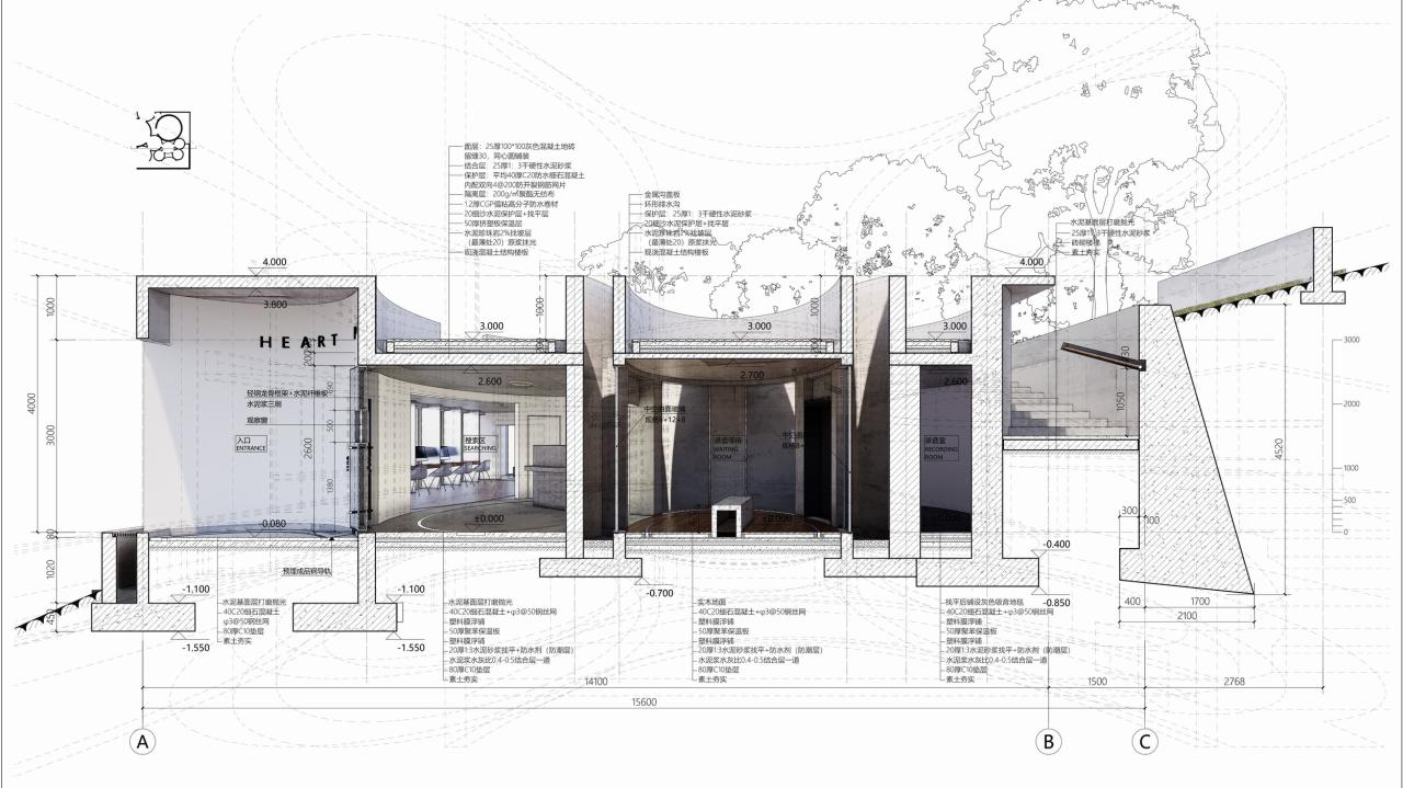 BIM建筑|心跳博物馆 / 合造社CLAB