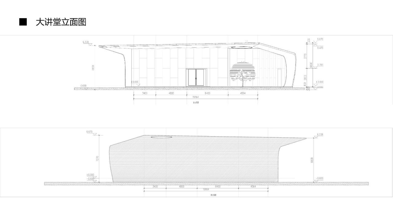 BIM建筑|田岗知行村：田园大讲堂 / 袈蓝建筑