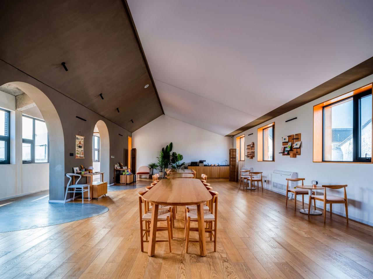 BIM建筑|田岗知行村：乡村会客厅 / 袈蓝建筑