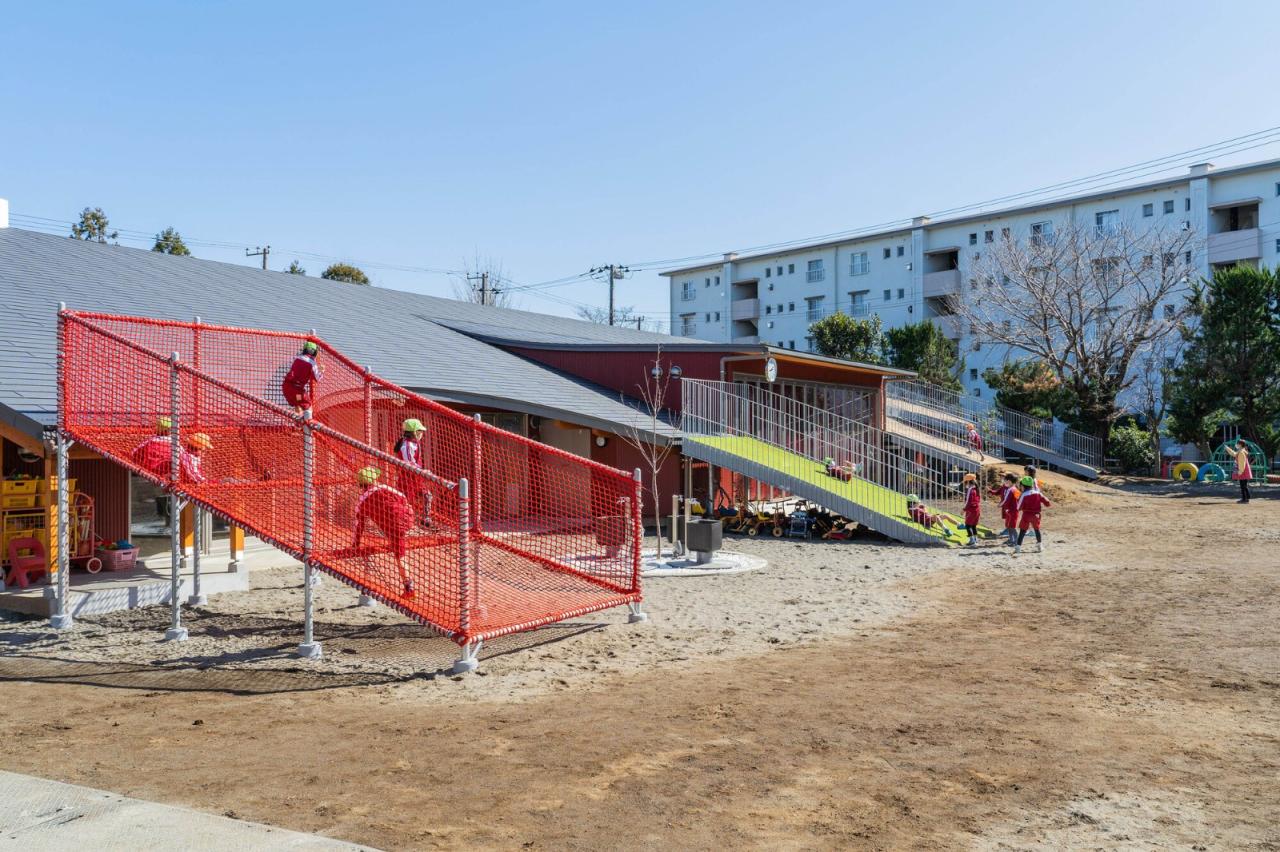 BIM建筑|肆意奔跑：森中之丘幼儿园 / STUDIO YY