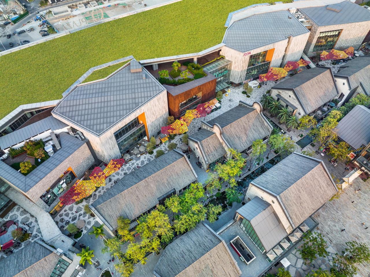 BIM建筑|顺德欢乐海岸PLUS商业综合体｜Laguarda.Low Architects