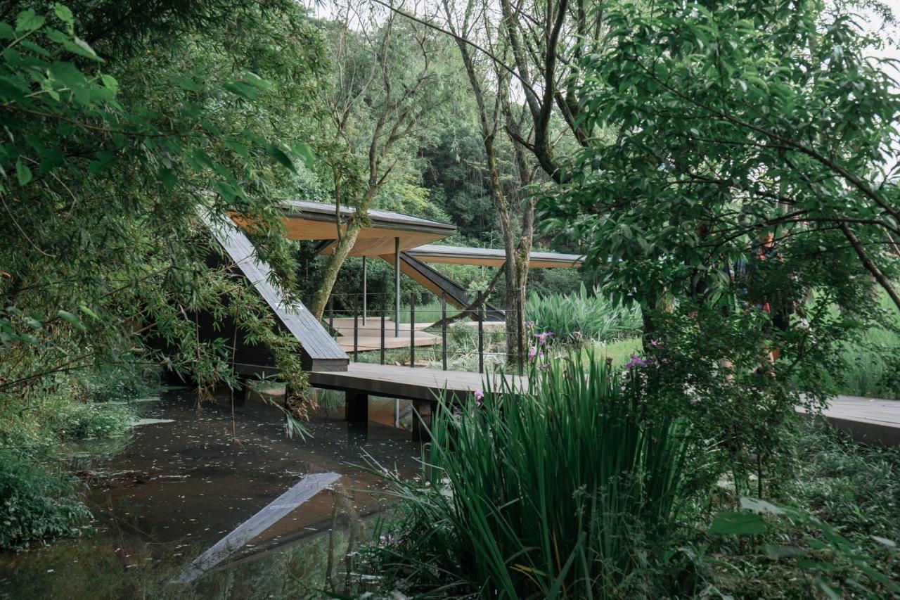 BIM建筑|溪上飞檐：浙江音乐学院校园微更新 / 朱培栋-line+建筑事务所、gad