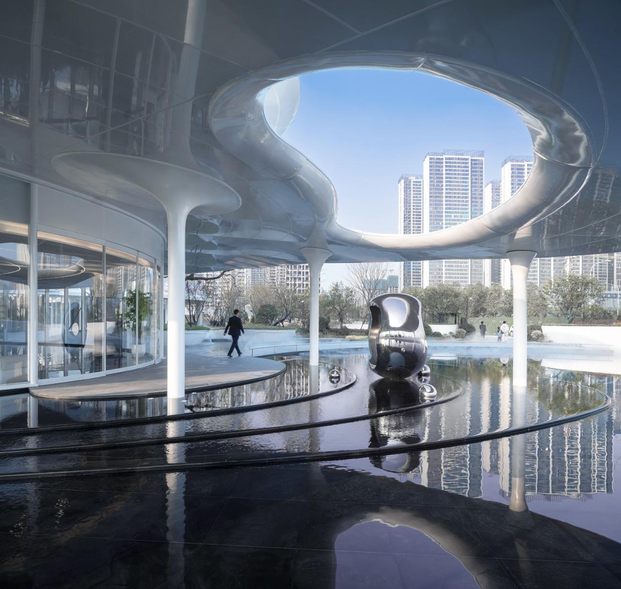 BIM建筑|行云漫步：长沙桂语雲峯 / ZWA卓时水石