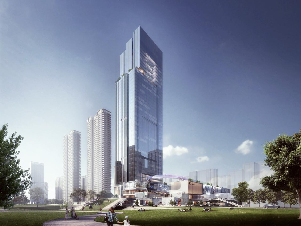 BIM建筑|行云漫步：长沙桂语雲峯 / ZWA卓时水石