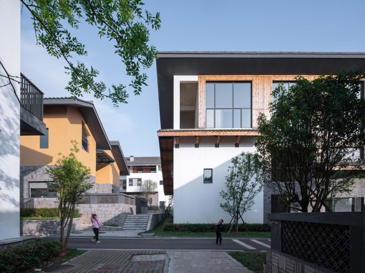 BIM建筑|汨罗“端午人家”乡村安置聚落 / 造作建筑工作室