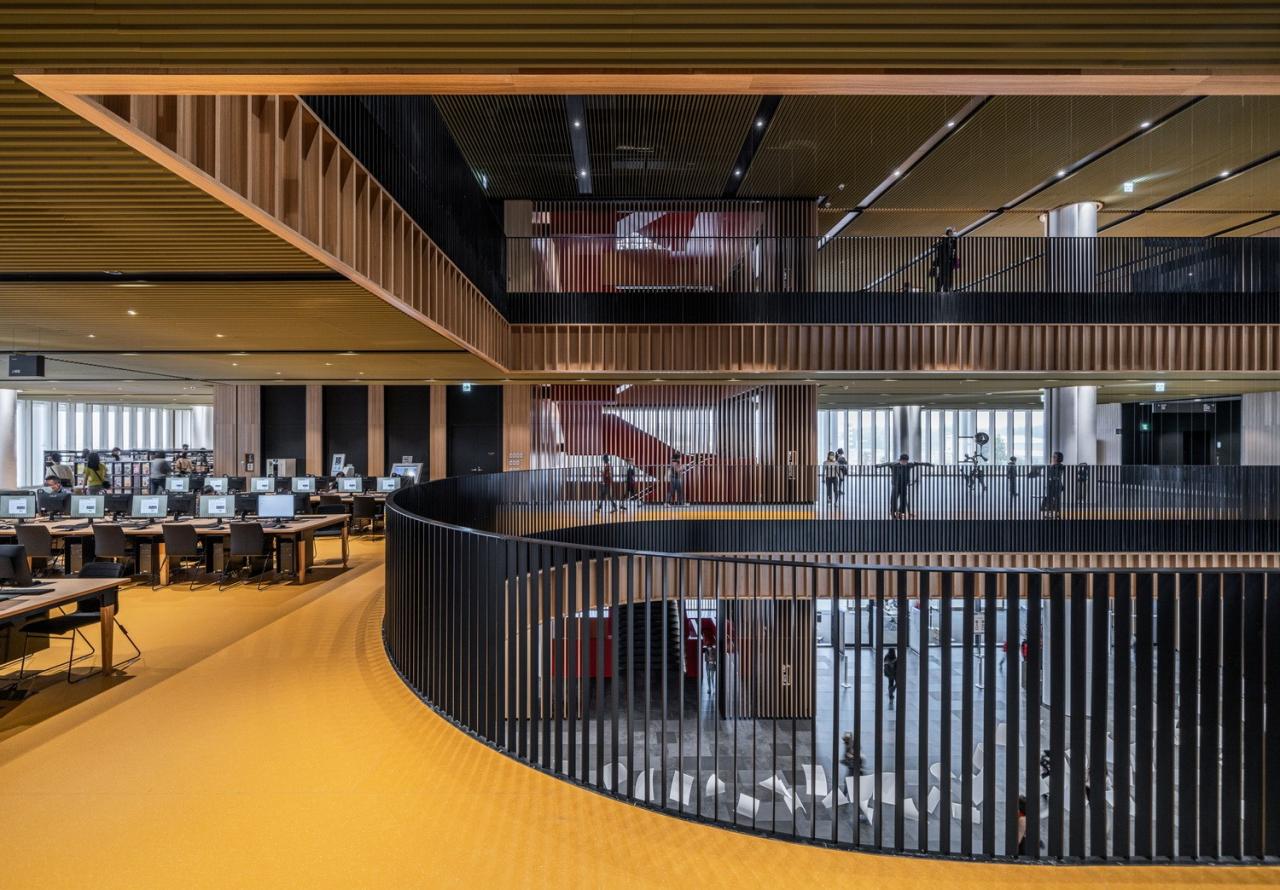 BIM建筑|台南公共图书馆 / Mecanoo + 张玛龙陈玉霖联合建筑师