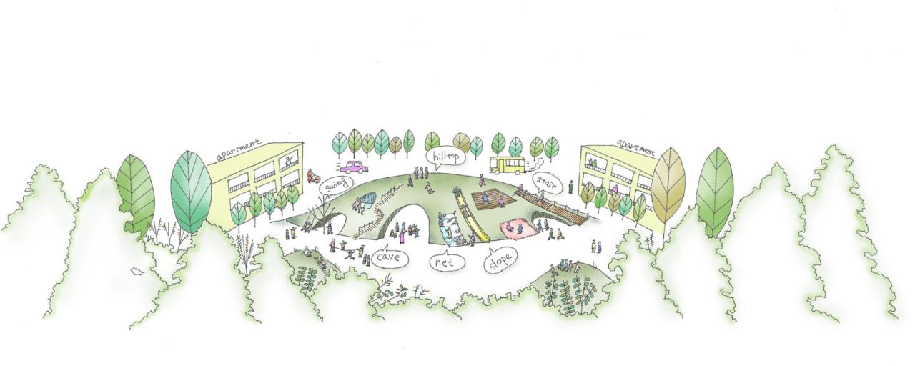 BIM建筑|肆意奔跑：森中之丘幼儿园 / STUDIO YY