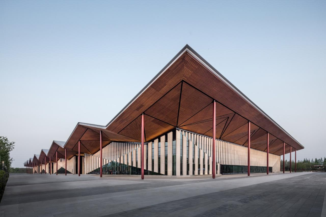 BIM建筑|第十届中国花博会复兴馆 / 华建集团上海建筑设计研究院