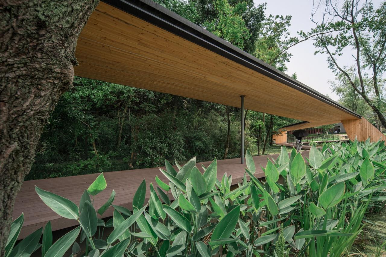 BIM建筑|溪上飞檐：浙江音乐学院校园微更新 / 朱培栋-line+建筑事务所、gad