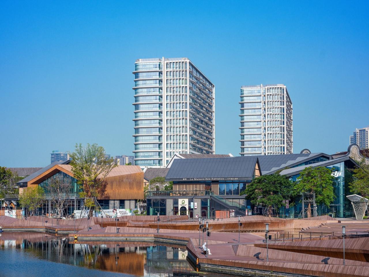 BIM建筑|顺德欢乐海岸PLUS商业综合体｜Laguarda.Low Architects