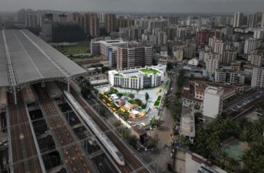 BIM建筑|海口山高幼儿园：一座位于高铁站下的幼儿园,如何征服小朋友 / DIKA新作-BIM建筑网