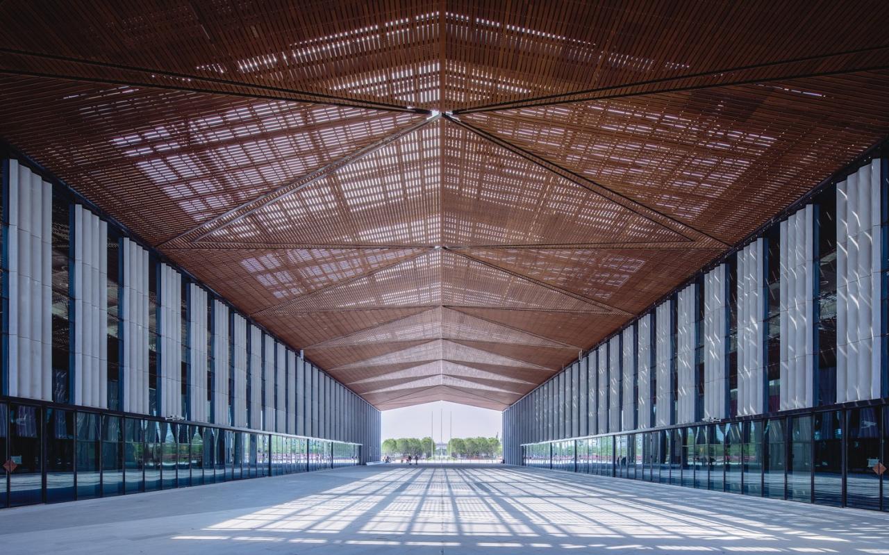 BIM建筑|第十届中国花博会复兴馆 / 华建集团上海建筑设计研究院