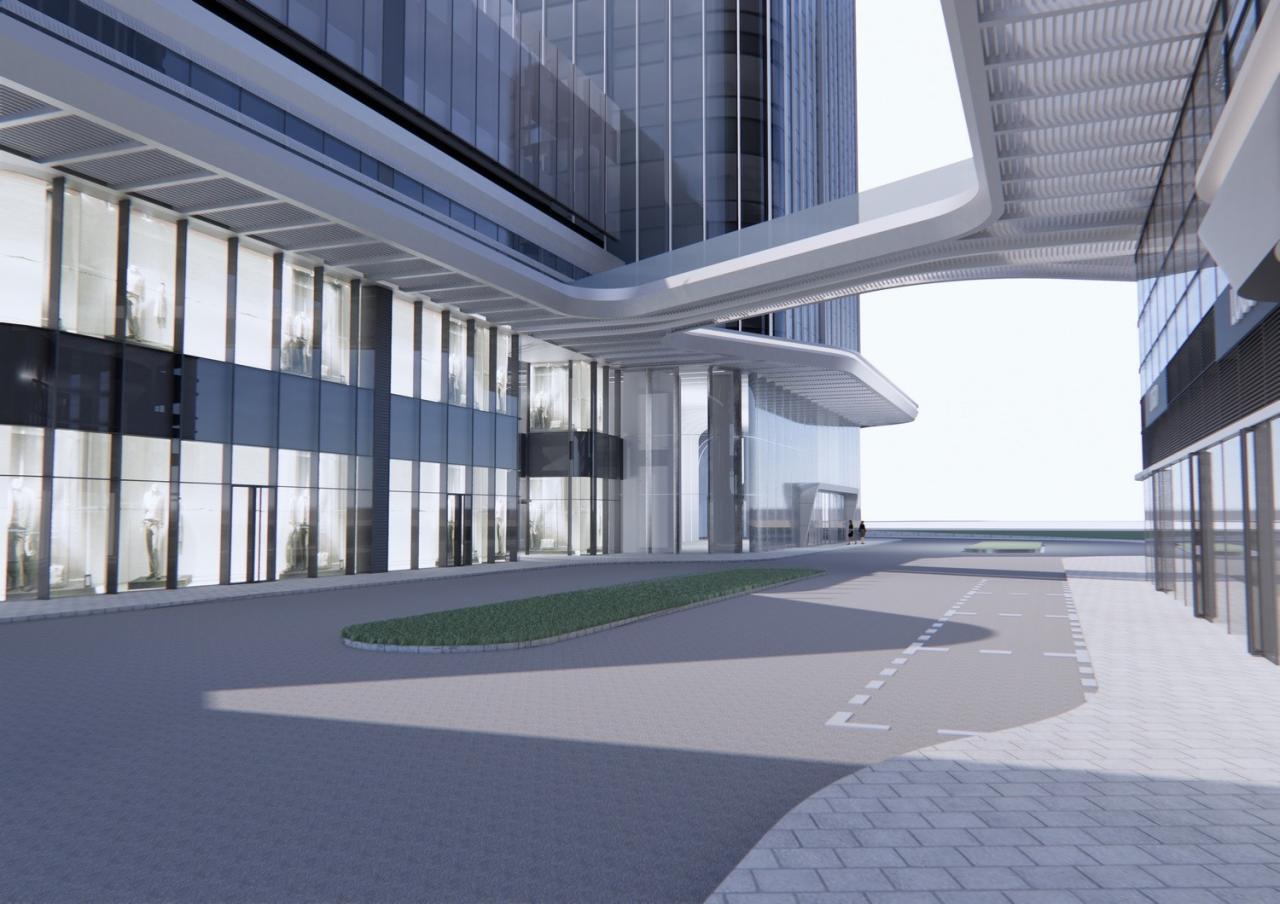 BIM建筑|风正扬帆起 凌江尤可期：广州･广物鱼珠产城综合体 / UA尤安设计