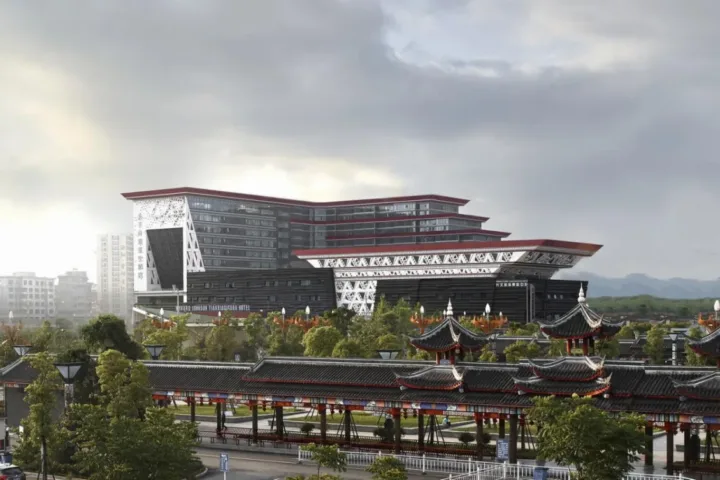 BIM建筑|“兴文石海”世界级旅游目的地游客中心 / 天津大学设计总院·顾志宏工作室