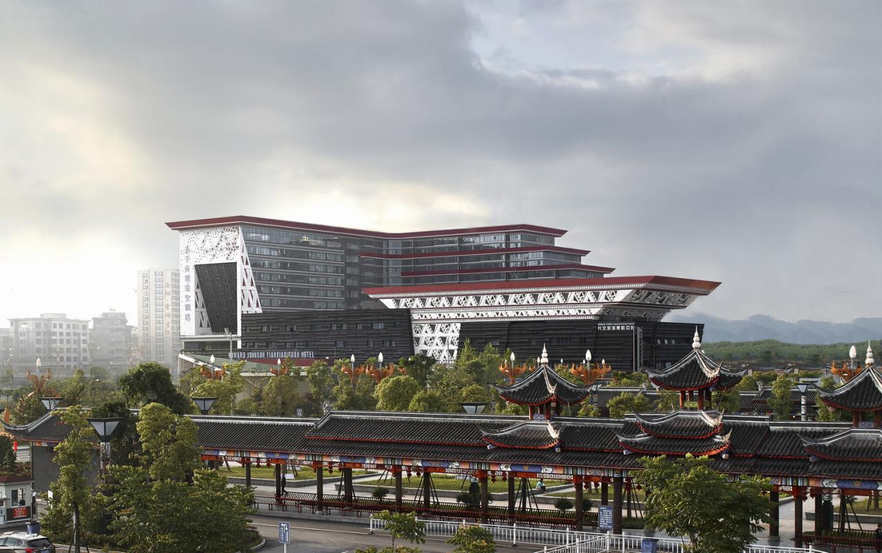 BIM建筑|“兴文石海”世界级旅游目的地游客中心 / 天津大学设计总院·顾志宏工作室