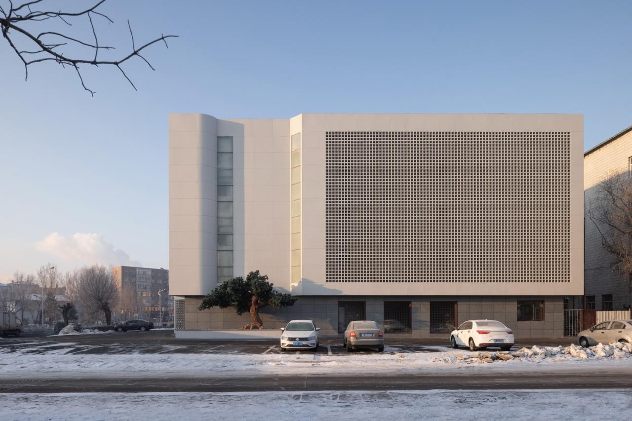 BIM建筑|内向理疗SPA，大庆 / 素造建筑