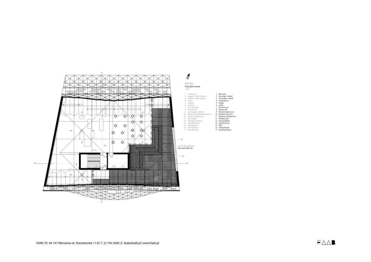 BIM建筑|疗养小镇的‘浪潮’，医疗研究中心 / FAAB