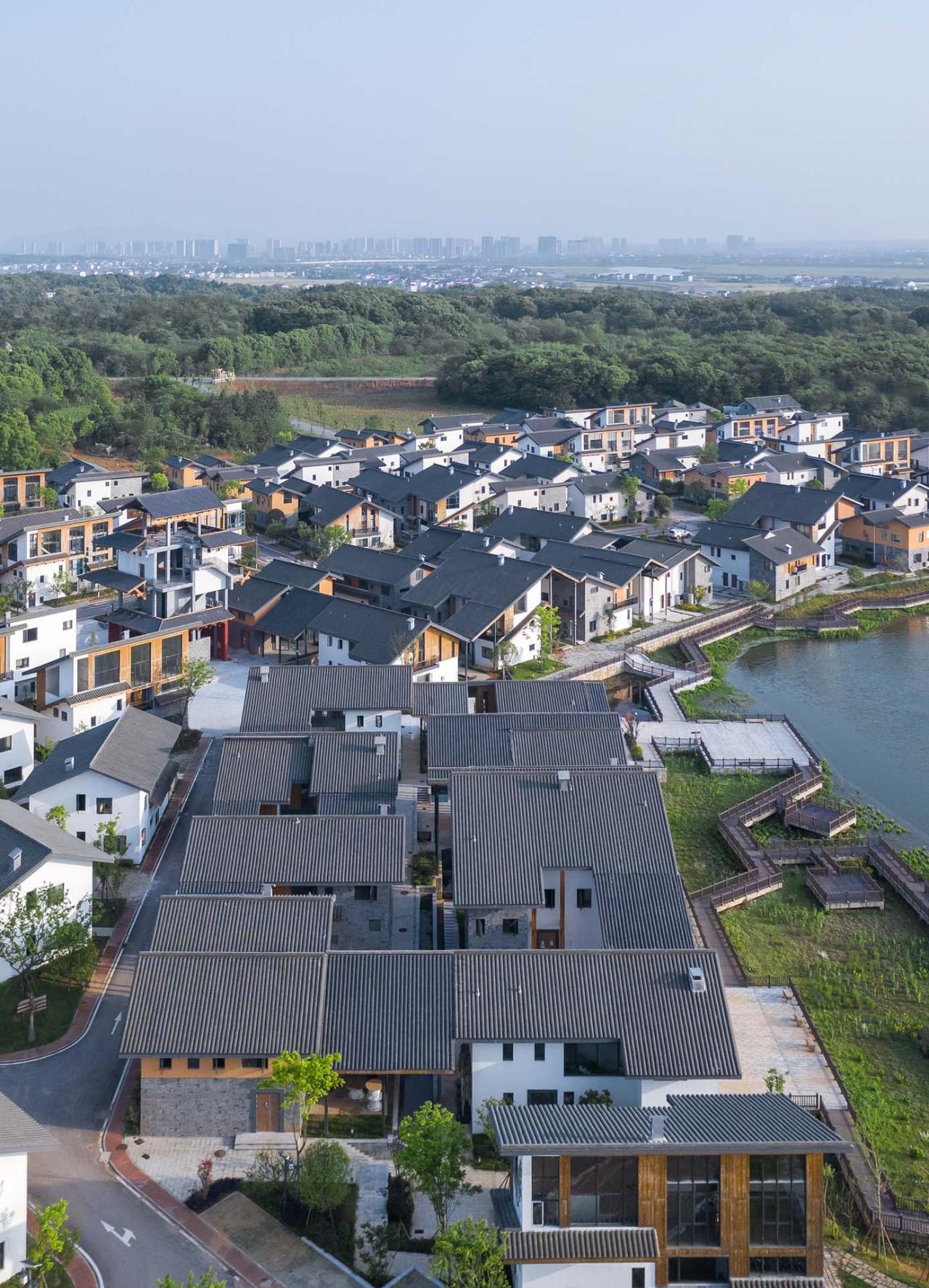 BIM建筑|汨罗“端午人家”乡村安置聚落 / 造作建筑工作室