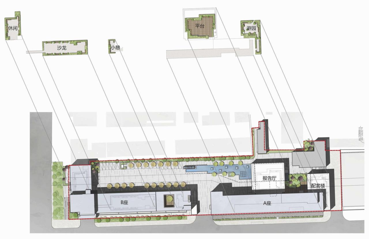 BIM建筑|护城河上的一段记忆迭代：总部办公楼更新 / 北京城建设计发展集团股份有限公司
