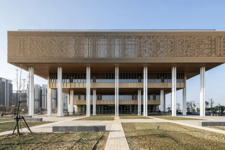 BIM建筑|台南公共图书馆 / Mecanoo + 张玛龙陈玉霖联合建筑师