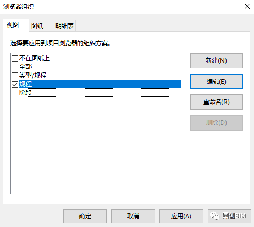 BIM技巧|Revit项目浏览器你会用吗？Revit项目浏览器的应用技巧