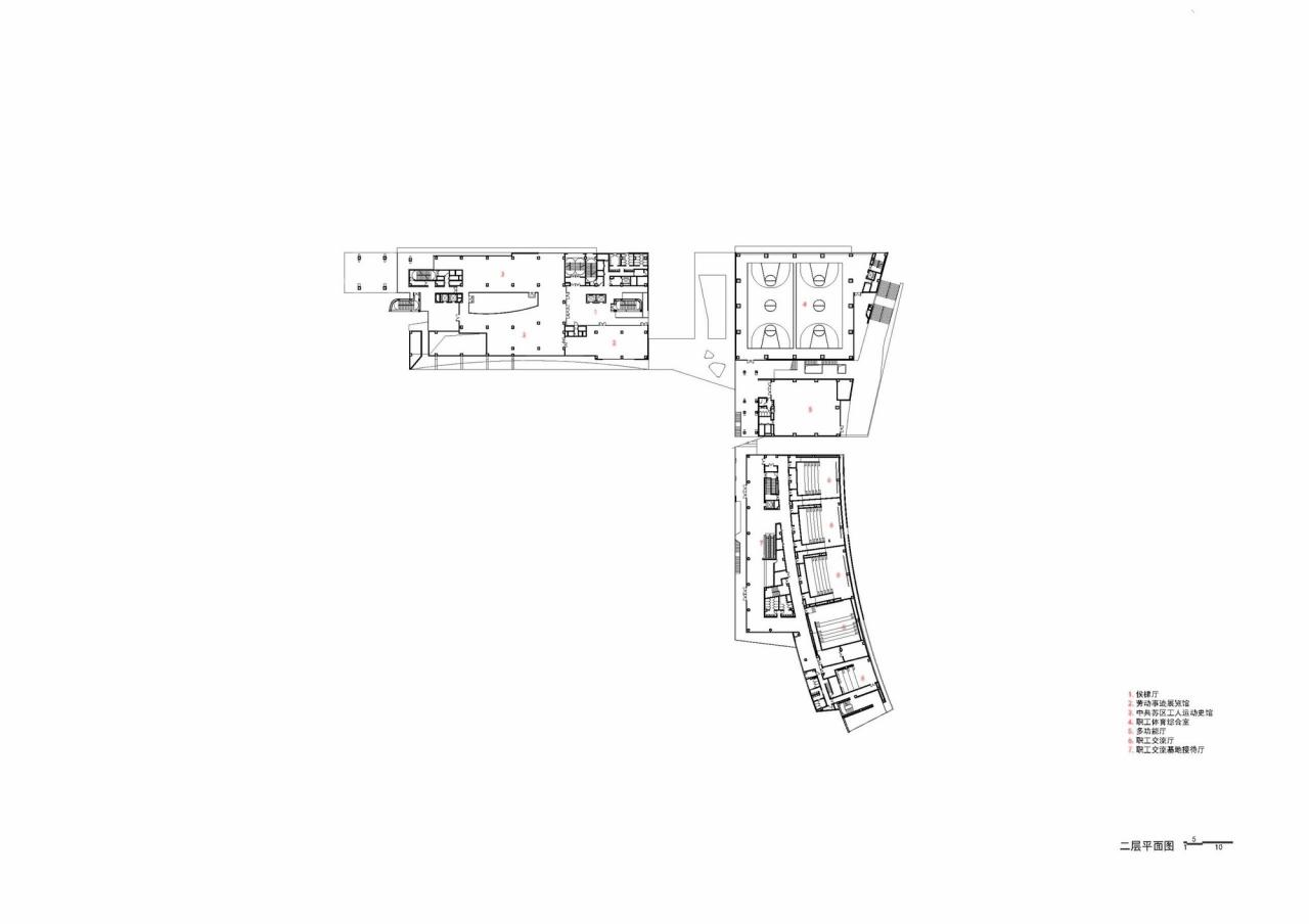 BIM建筑|龙岩工人文化宫 / 天津华汇
