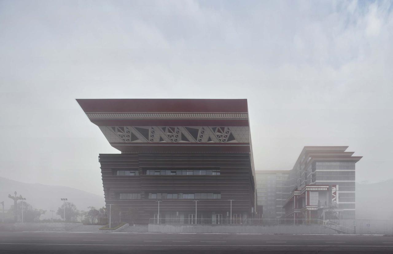 BIM建筑|“兴文石海”世界级旅游目的地游客中心 / 天津大学设计总院·顾志宏工作室