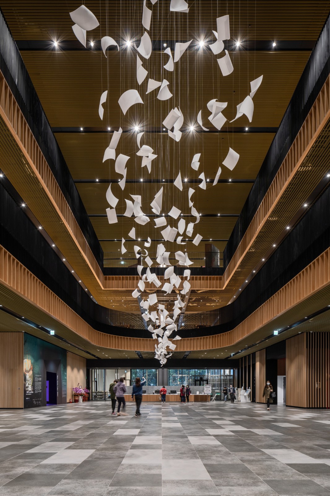 BIM建筑|台南公共图书馆 / Mecanoo + 张玛龙陈玉霖联合建筑师