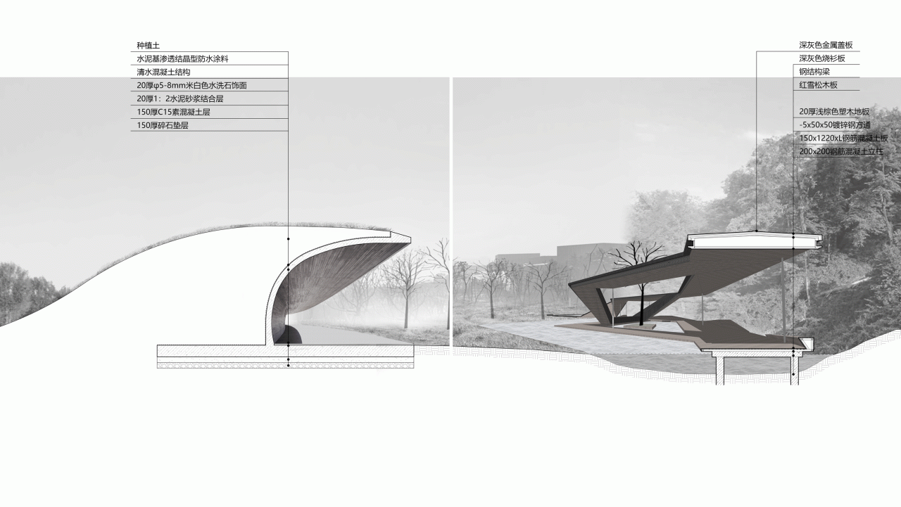 BIM建筑|溪上飞檐：浙江音乐学院校园微更新 / 朱培栋-line+建筑事务所、gad