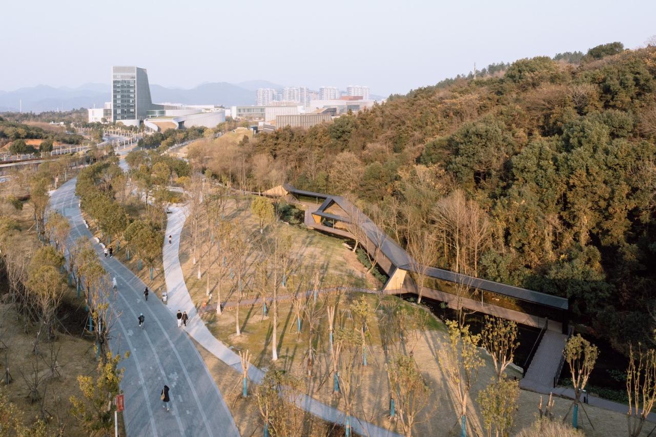 BIM建筑|溪上飞檐：浙江音乐学院校园微更新 / 朱培栋-line+建筑事务所、gad