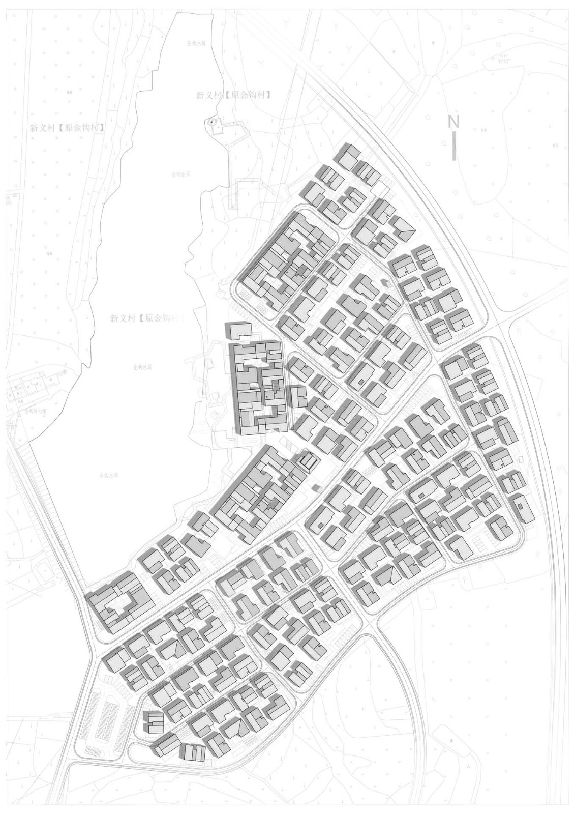 BIM建筑|汨罗“端午人家”乡村安置聚落 / 造作建筑工作室