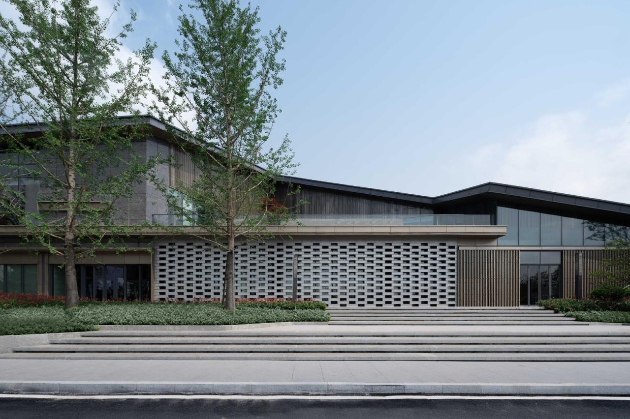 BIM建筑|长沙麓隐青竹湖展示中心 / PTA上海柏涛