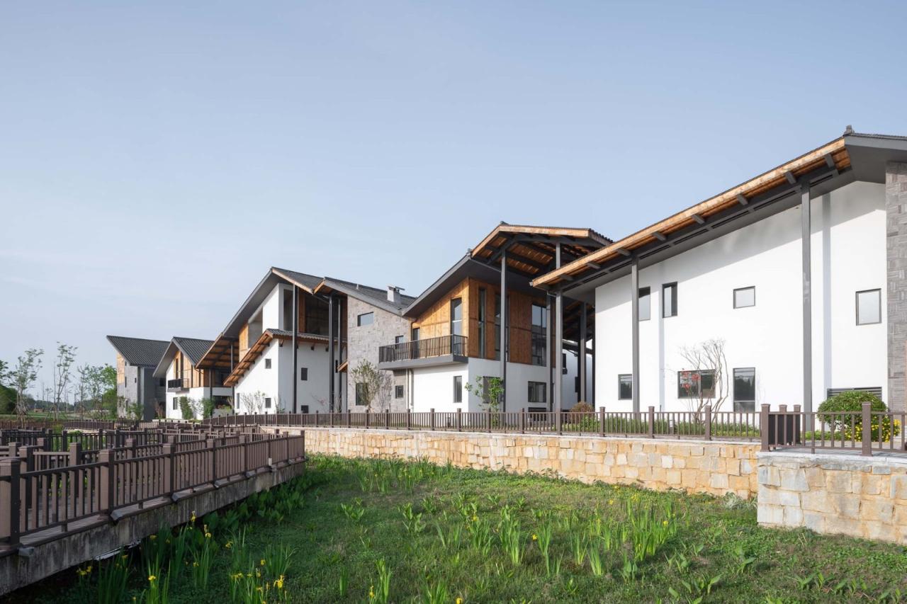 BIM建筑|汨罗“端午人家”乡村安置聚落 / 造作建筑工作室