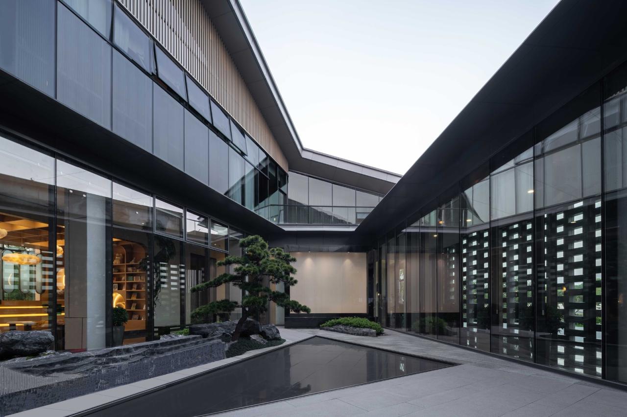 BIM建筑|长沙麓隐青竹湖展示中心 / PTA上海柏涛