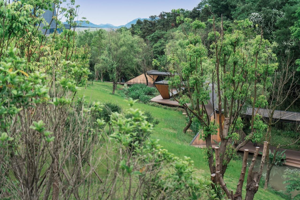 BIM建筑|溪上飞檐：浙江音乐学院校园微更新 / 朱培栋-line+建筑事务所、gad