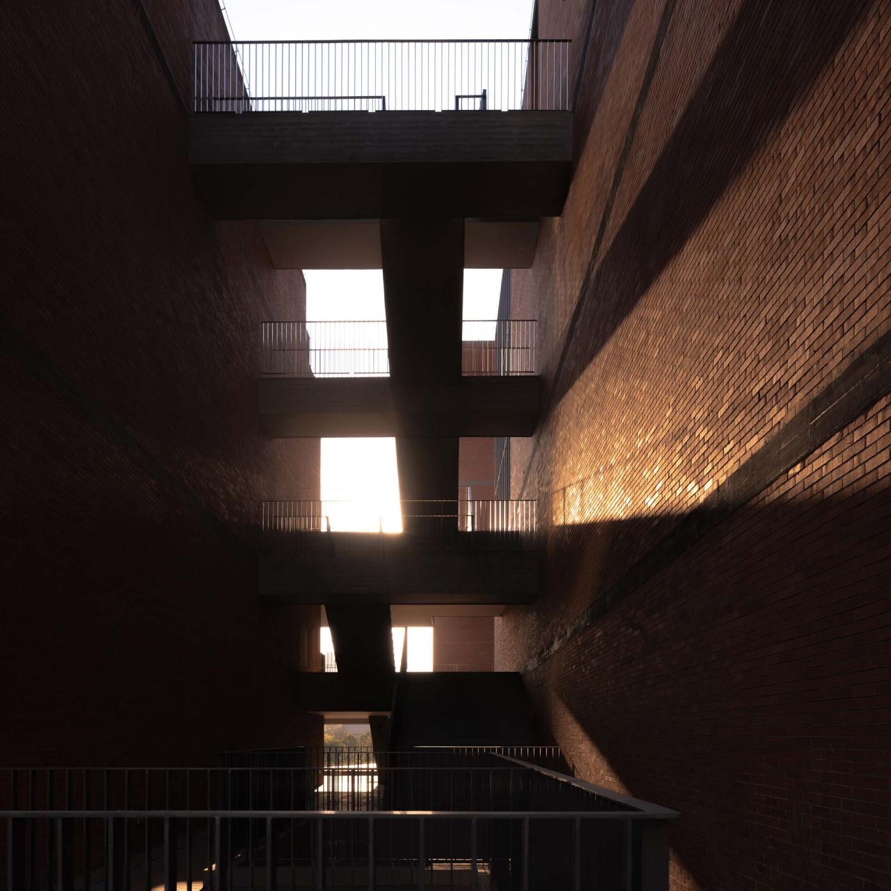 BIM建筑|龙岩工人文化宫 / 天津华汇