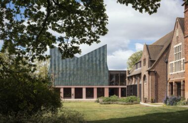 BIM建筑|复古绿釉，剑桥大学食堂 / Feilden Fowles-BIM建筑网