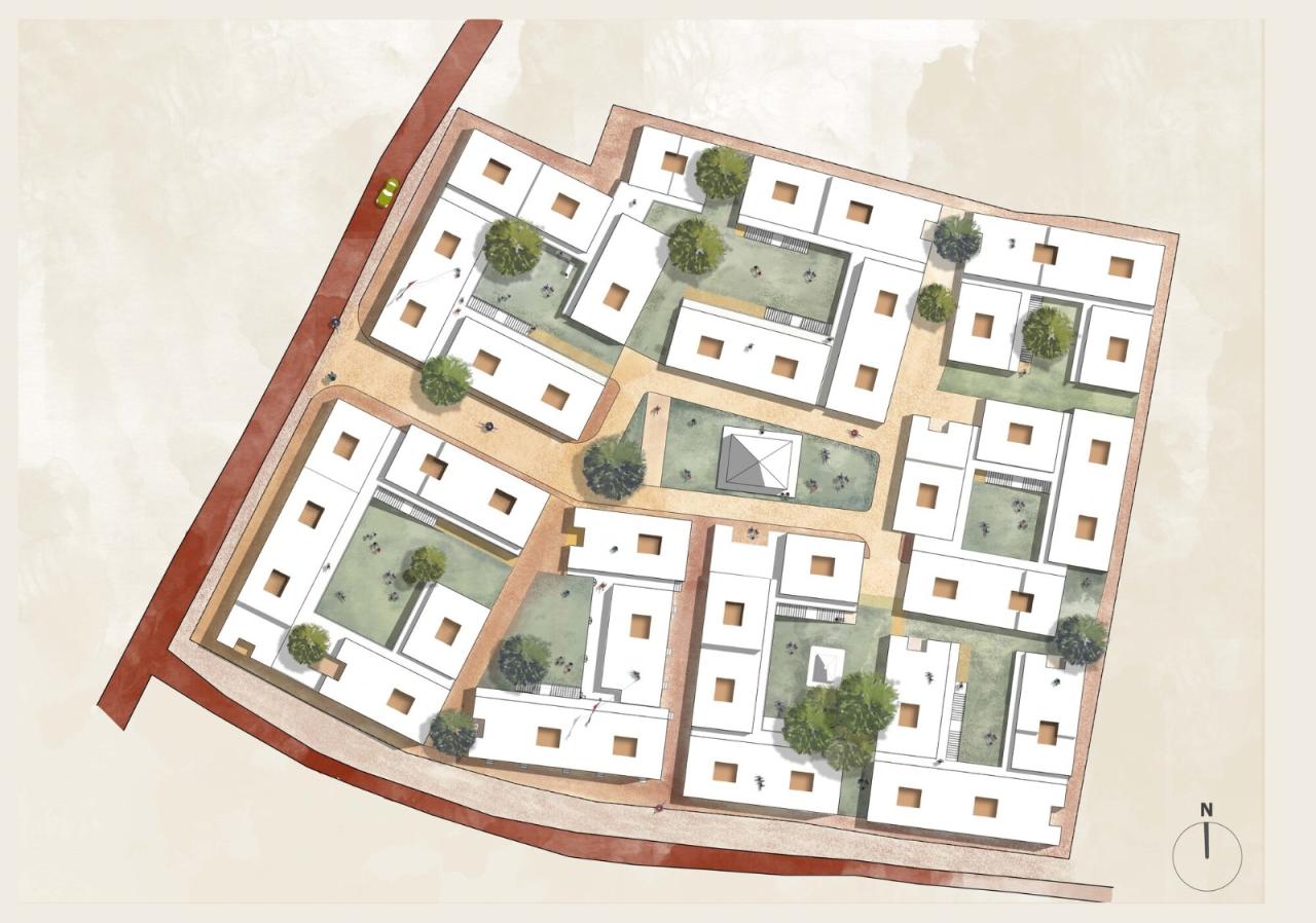 BIM建筑|Sanjaynagar 贫民窟重建项目 / Community Design Agency