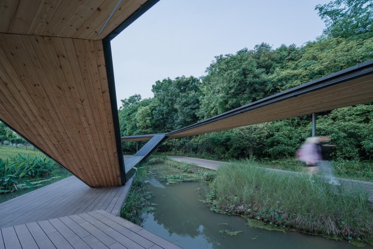 BIM建筑|溪上飞檐：浙江音乐学院校园微更新 / 朱培栋-line+建筑事务所、gad