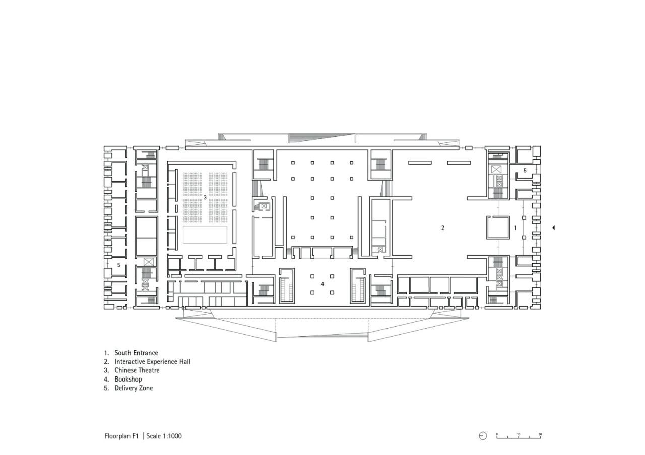 BIM建筑|中国工艺美术馆、中国非物质文化遗产馆 / gmp 建筑事务所