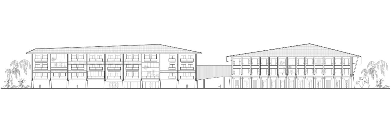 BIM建筑|三亚海棠湾医养示范中心 / line+建筑事务所