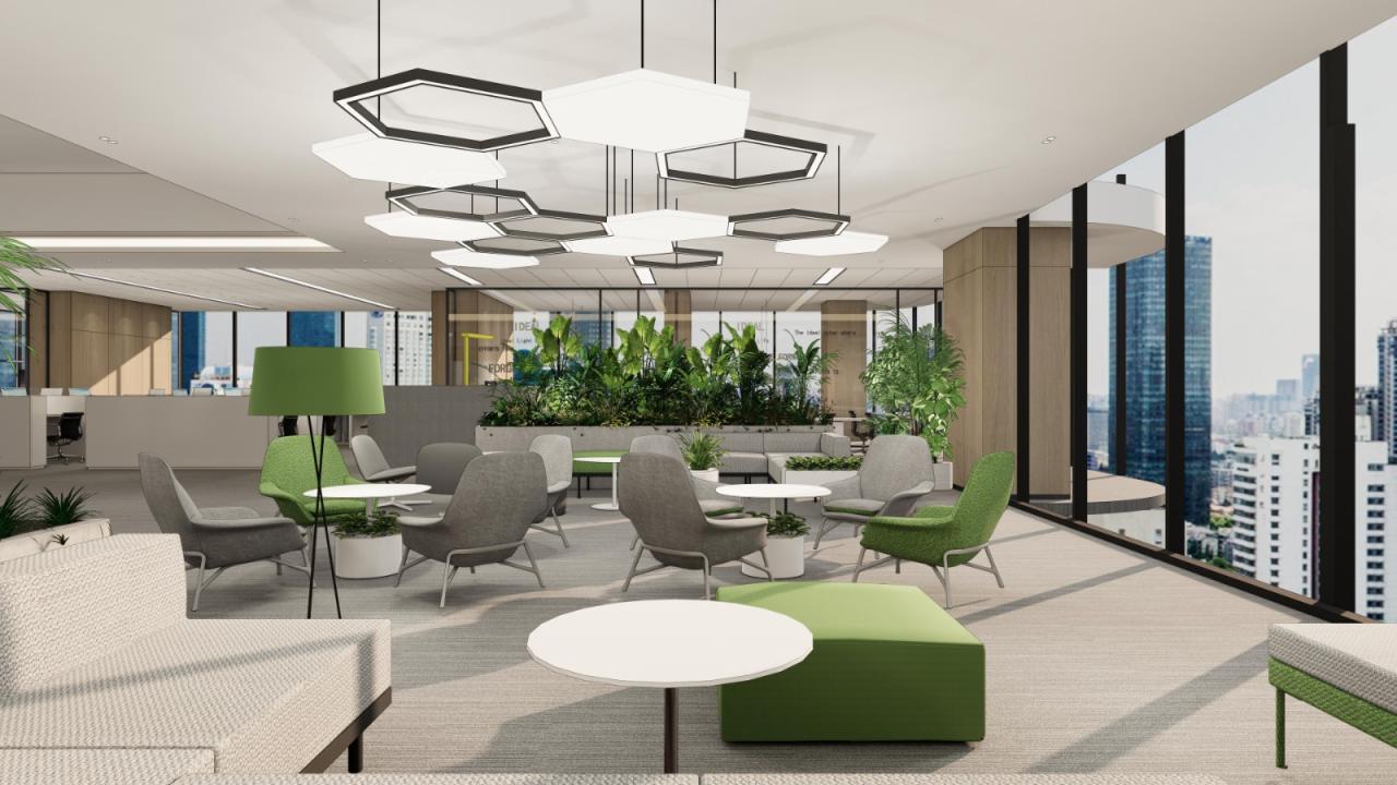 BIM建筑|龙头药企公园式总部办公·上药常药商务中心 / 简和建筑