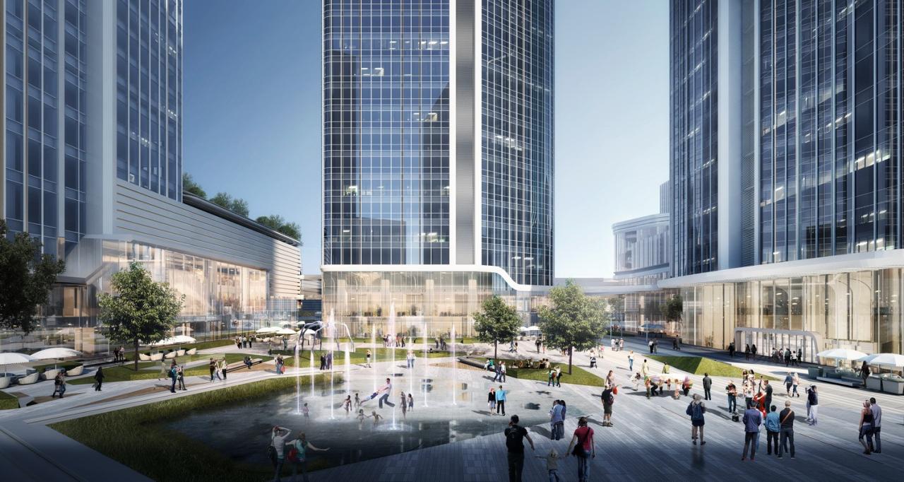 BIM建筑|风正扬帆起 凌江尤可期：广州･广物鱼珠产城综合体 / UA尤安设计