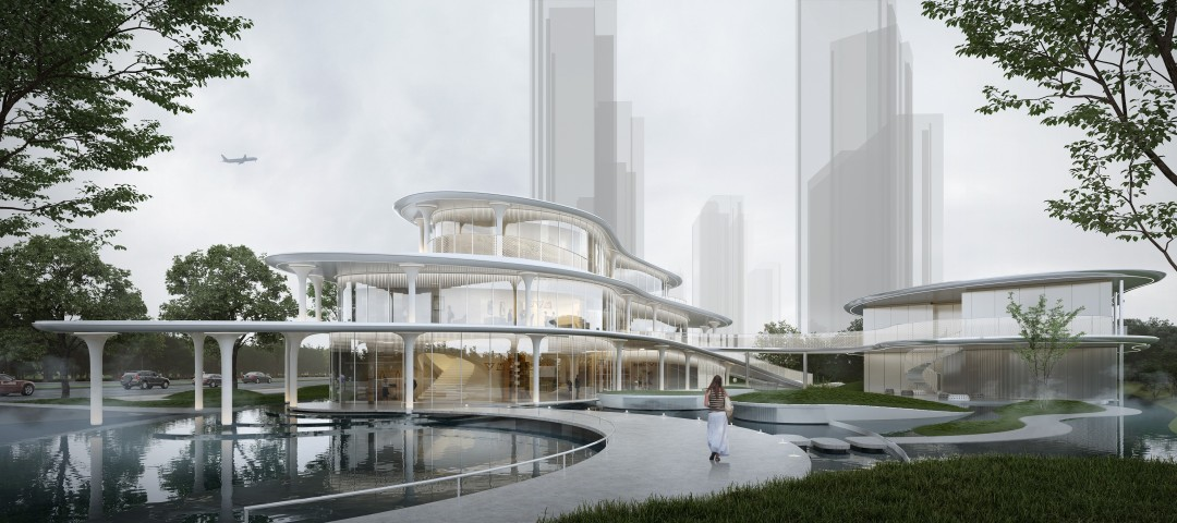 BIM建筑|行云漫步：长沙桂语雲峯 / ZWA卓时水石