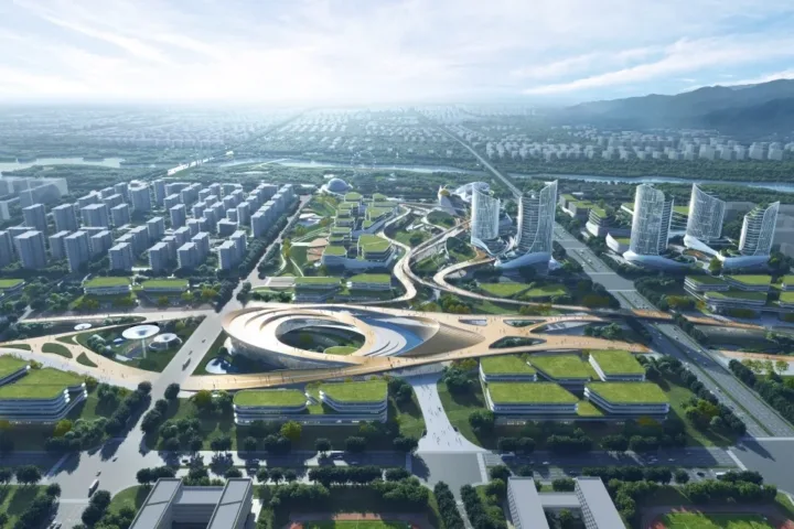 BIM建筑|北京昌平新城东区中心区城市设计方案 / 中粮地产+中国中元+青岛沿海