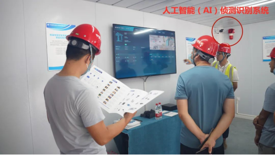 联合智为全程负责技术支持并打造中建四局湘江星汇城观摩工地